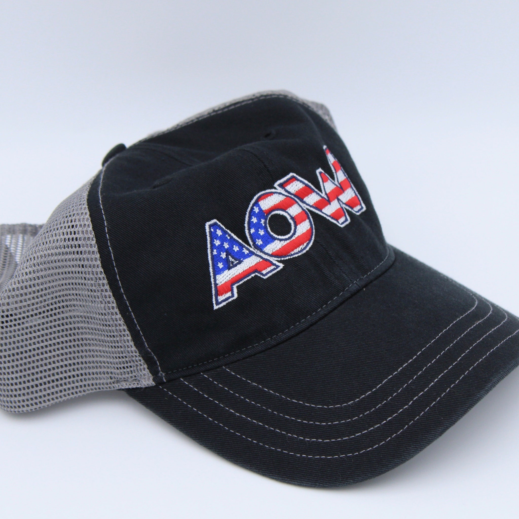 The Constitution ~ Black/Charcoal Snapback